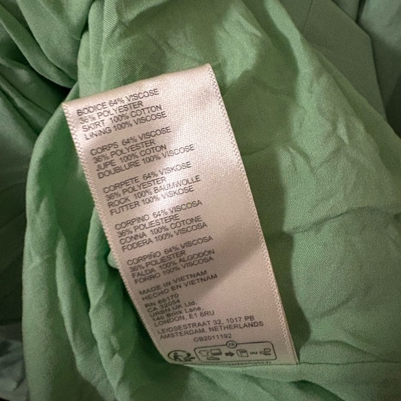 Free People Drops Of Venus Midi Dress in Meadow Sz XS BNWT - Picture 15 of 16